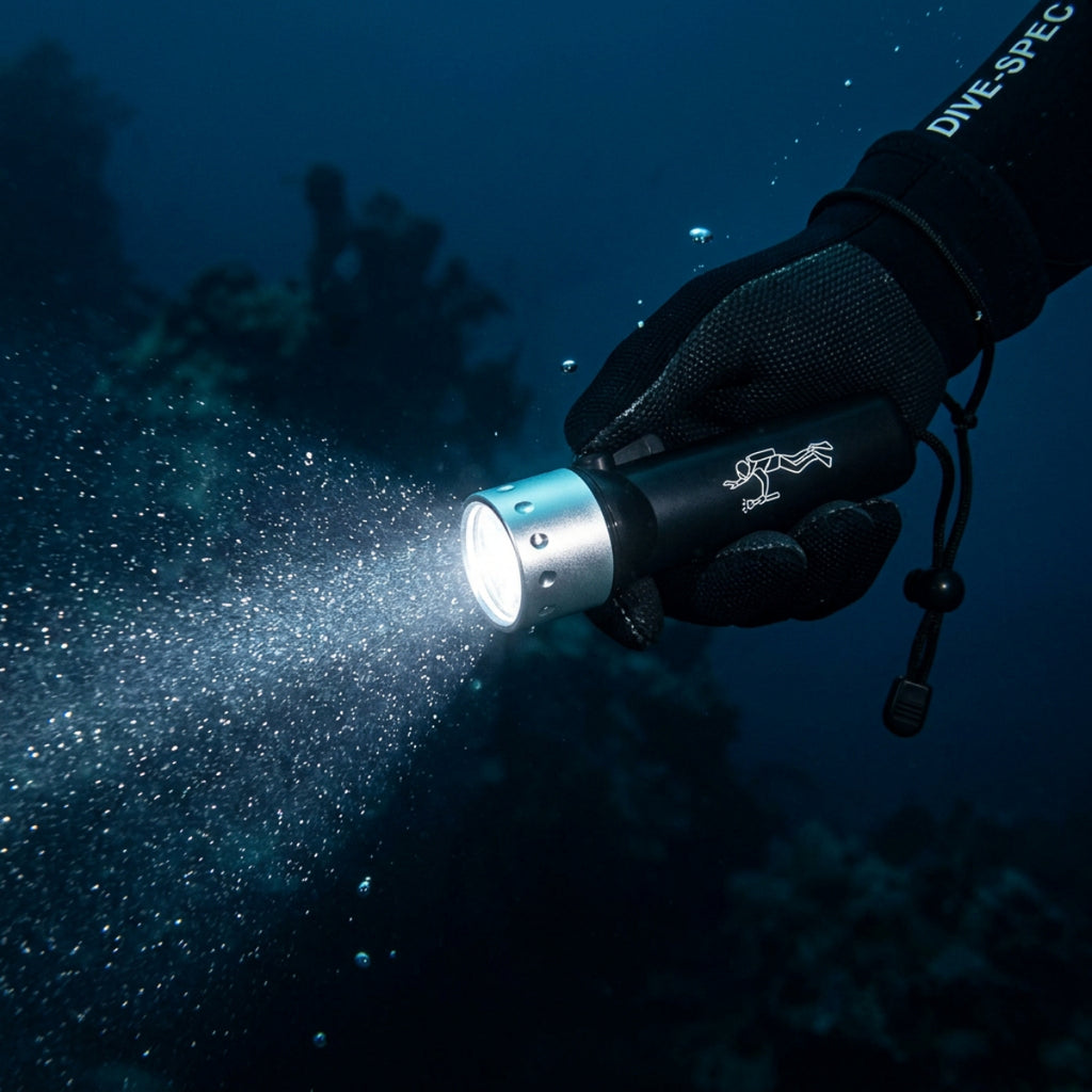 Diving flashlight