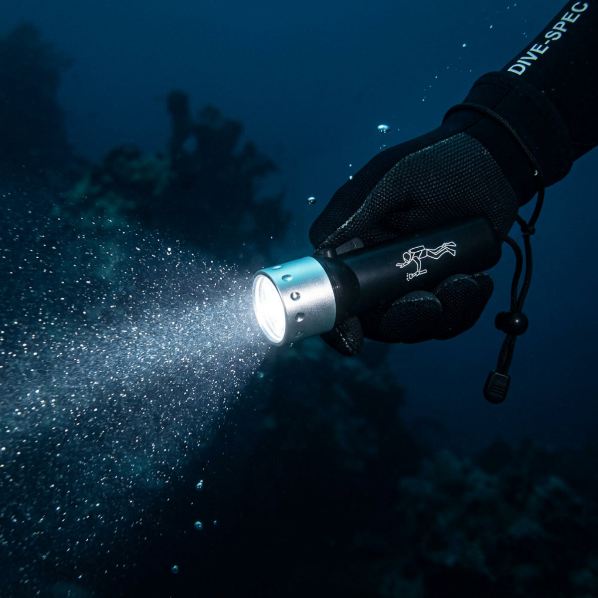 Diving flashlight